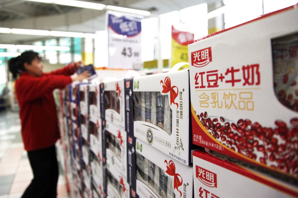 Shanghai-based Bright Food has quietly gobbled up a stream of high-profile global investments over the past two years.  Photo: Bloomberg