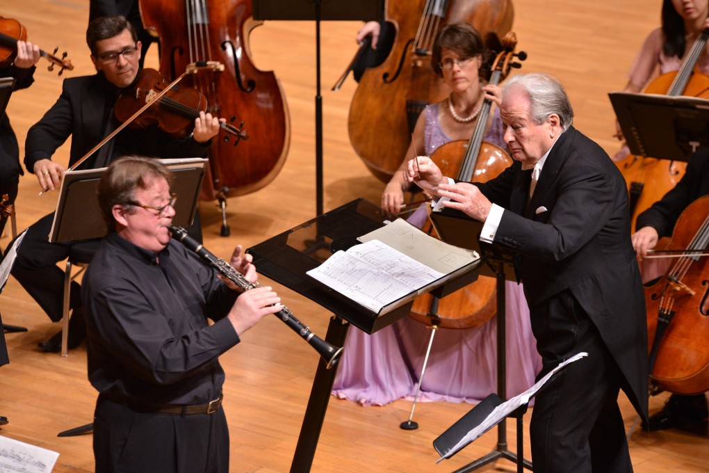 Neville Marriner (right) and Andrew Marriner.