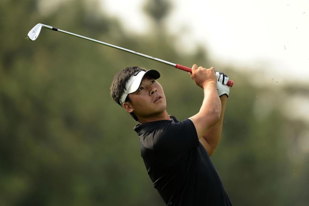 Zhang Xinjun has been banned for six months but can still earn his Web.com Tour card. Photo: AP