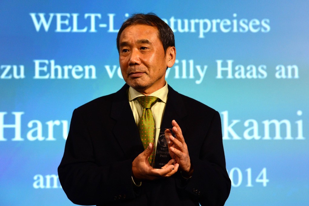 Haruki Murakami says we should strive to create a world without walls. Photo: AFP