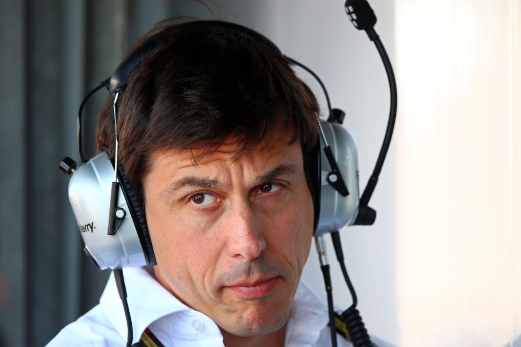 Mercedes boss Toto Wolff is trying to keep his drivers calm before the season finale in Abu Dhabi. Photo: EPA