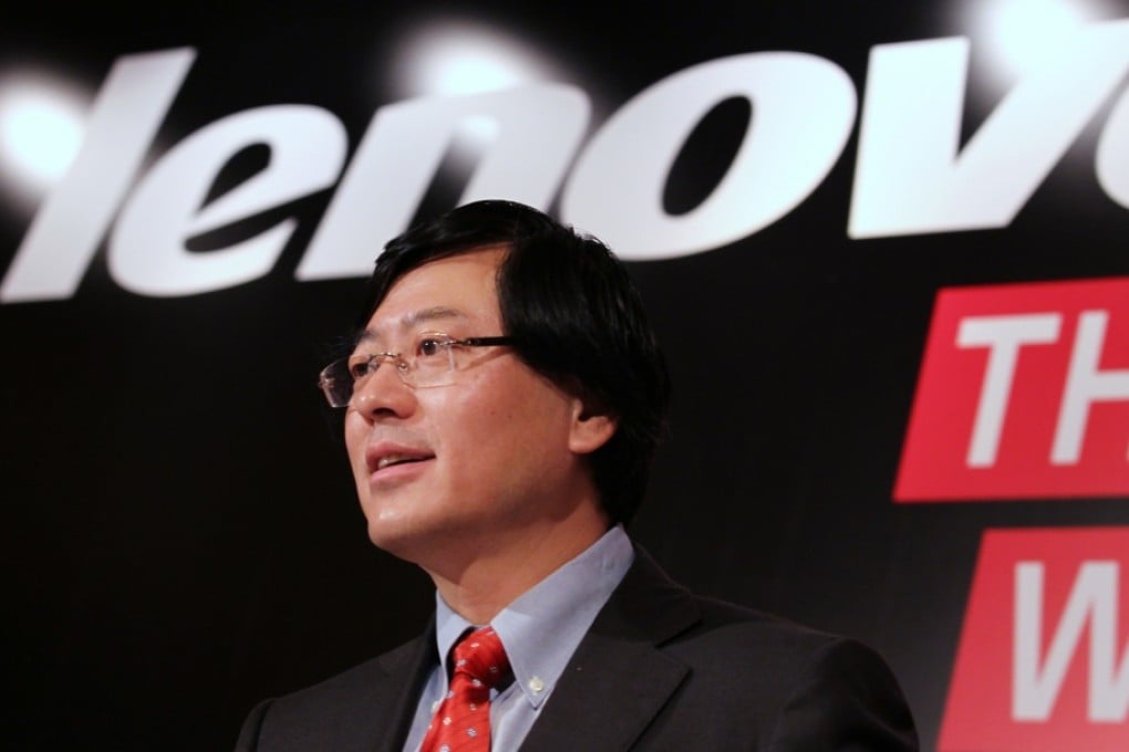 Lenovo's CEO Yang Yuanqing. Photo: Nora Tam