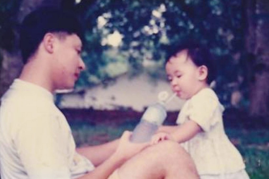 Benny Tai with Tonya as a little girl. Photo: SCMP Pictures