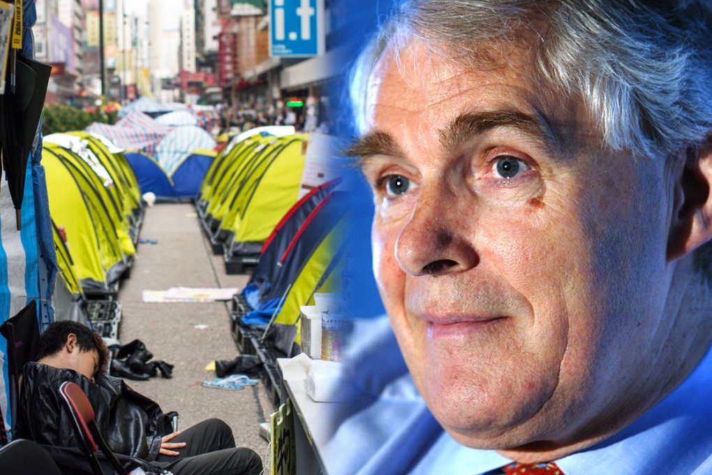 David Eldon said participants in the street blockades had been trained. Photo: Antony Dickson