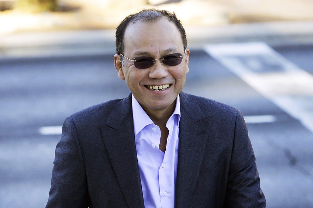 Paul Phua Wei-seng walks into federal court in Las Vegas.  Photo: AP