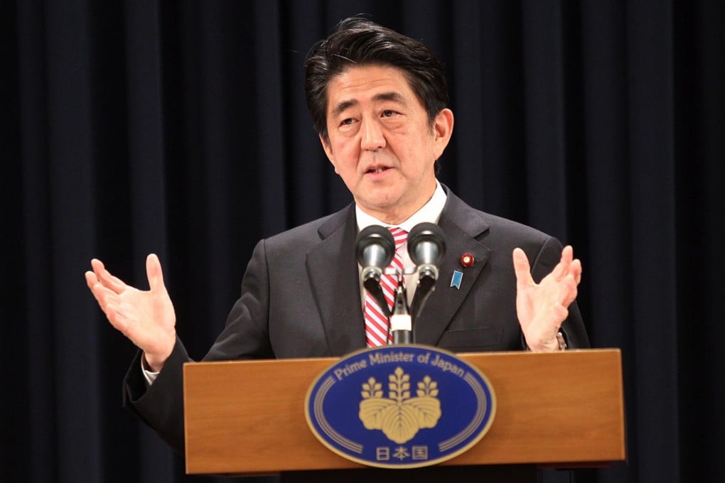 Abe speaks about the need for more dialogue. Photo: Simon Song