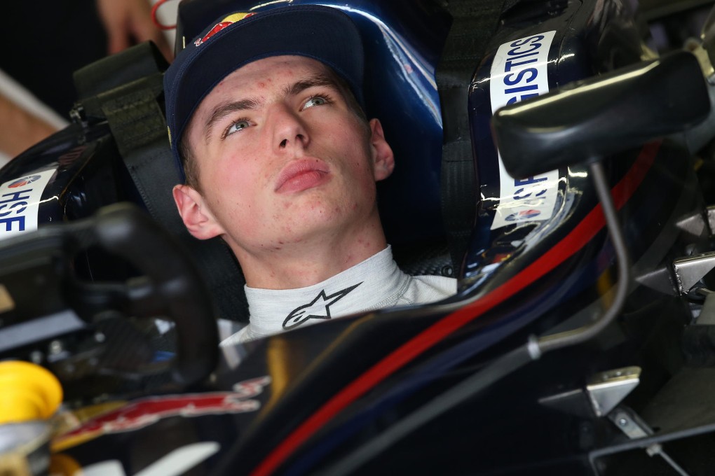 Formula One-bound Max Verstappen set the early pace but faded to sixth in Thursday's first qualifying session. Photos: K. Y. Cheng