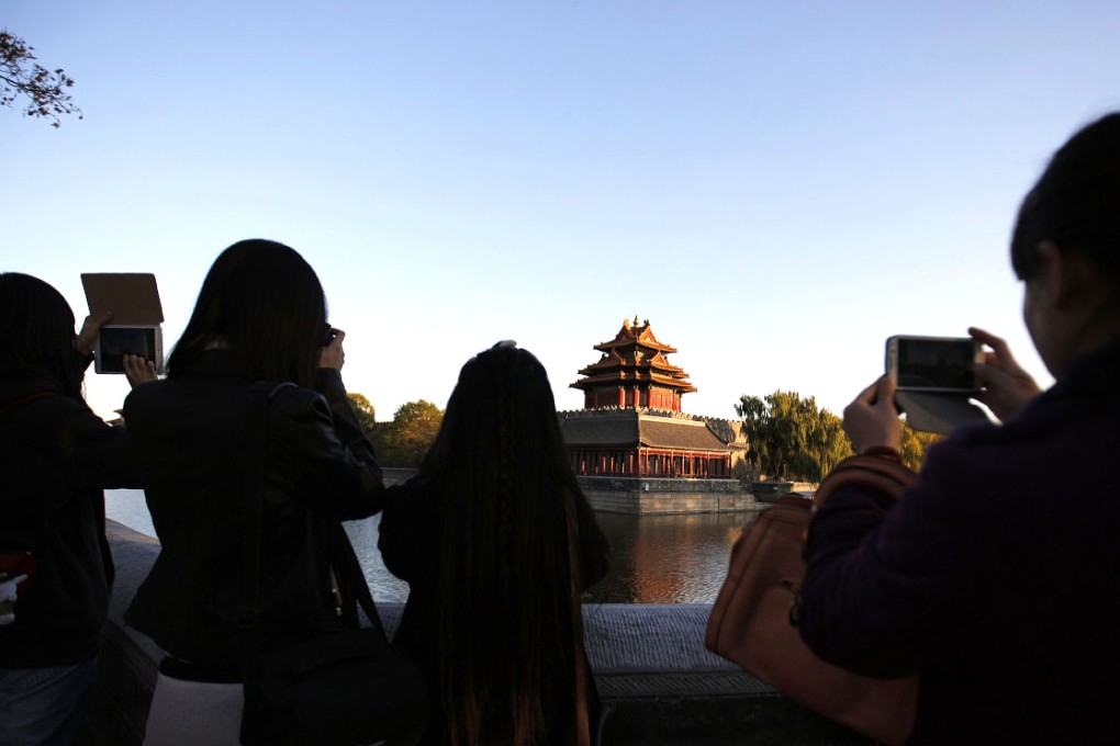 Beijing has been enjoying rare blue skies in an otherwise smoggy season due to the city's all-out effort to engineer a few smoke-free days during the Apec summit. Photo: Reuters