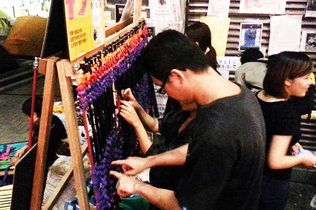 The mats are made from old T-shirts. Photo: SCMP Pictures