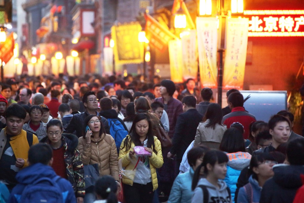 Wary of a slowdown, the central government has sought to boost investment levels to stimulate economic growth. Photo: Bloomberg