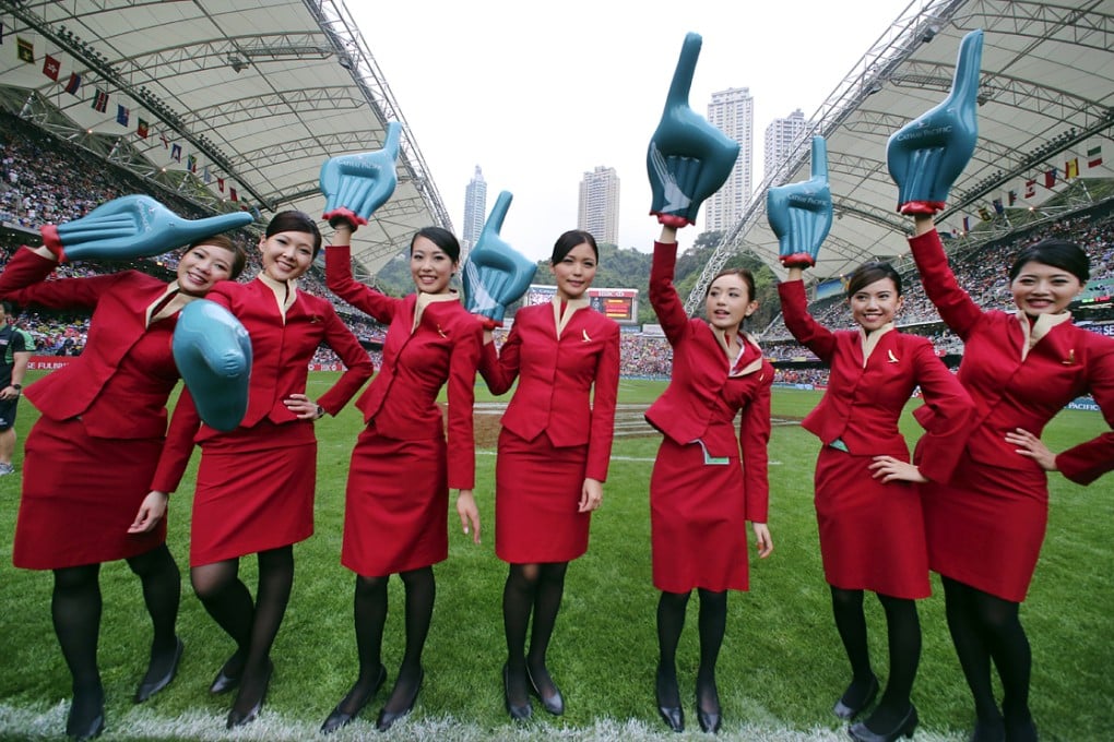 The union representing flight attendants noted that Cathay would be holding a party at the end of the year. Photo: K.Y. Cheng