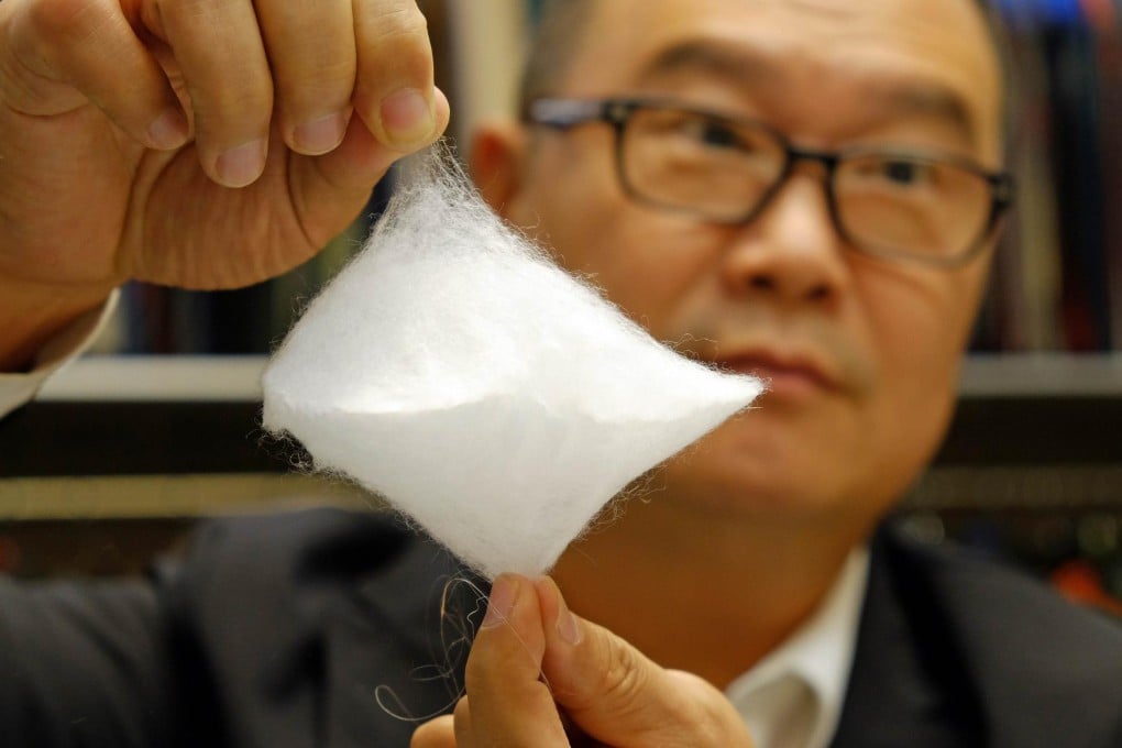 Singtex Technical Fabric chairman Jason Chen says government subsidies help to keep Taiwanese companies in Taiwan. Photo: AFP