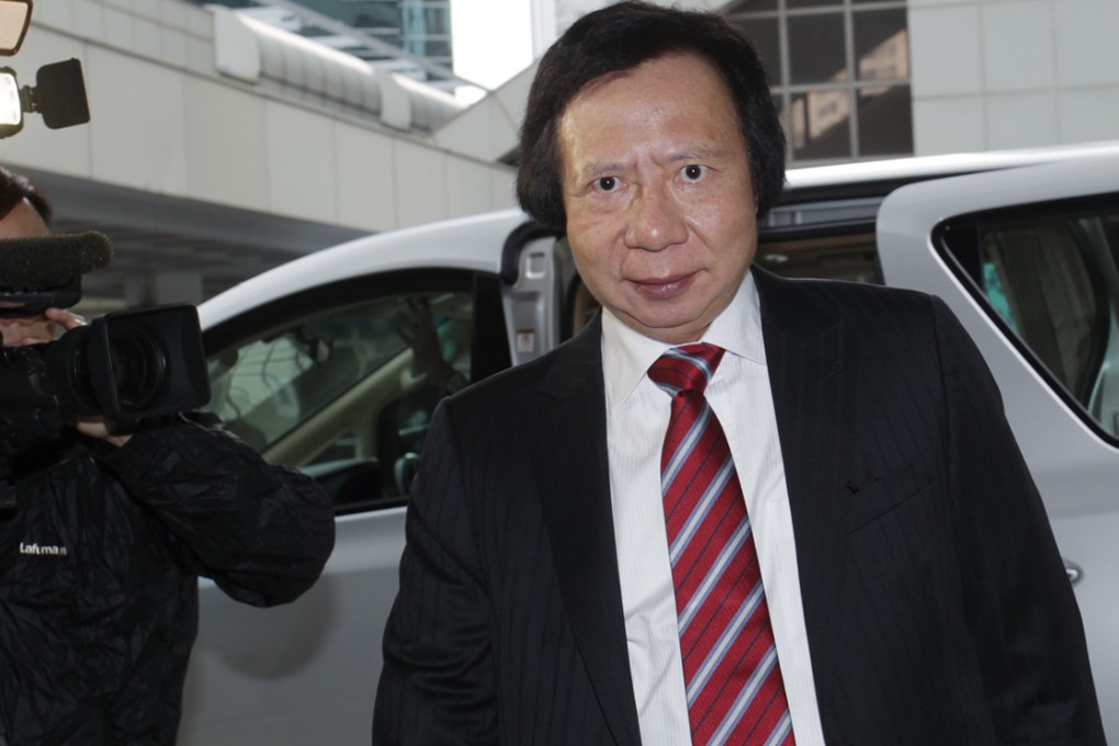 Sun Hung Kai Properties co-chairmen Thomas Kwok Ping-kwong appears at the High Court in Admiralty. Photo: Dickson Lee
