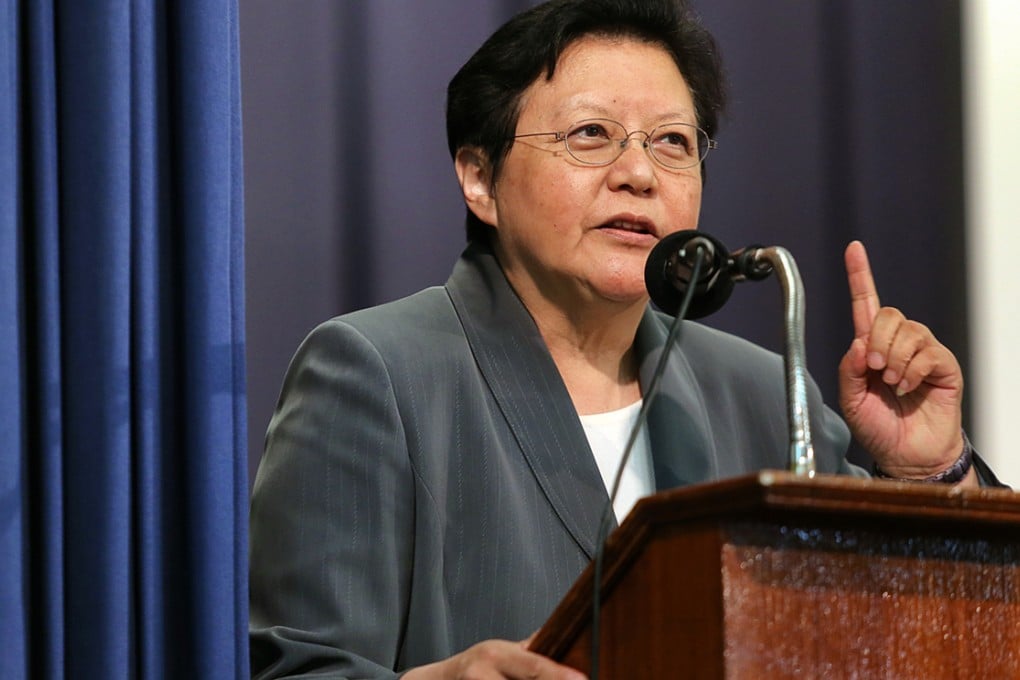 Rita Fan accused the protesting students of deliberate violation of the law and disruption to life in the city. Photo: Sam Tsang