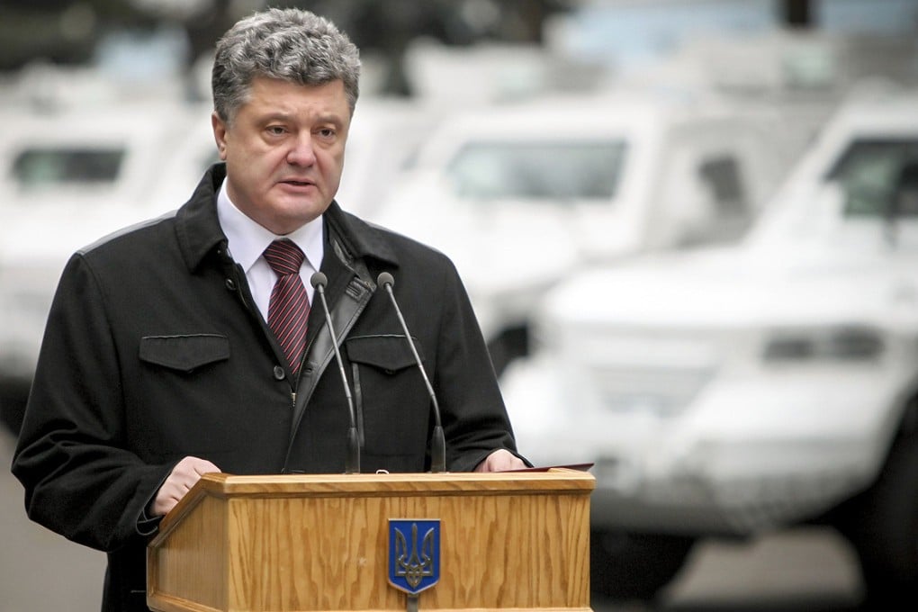 Ukrainian President Petro Poroshenko. Photo: AFP