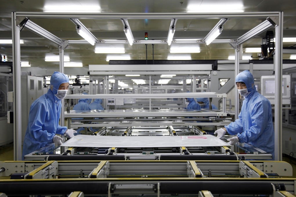 GCL's interim report shows its solar material business had a net asset value of HK$12.2 billion at the end of June. Photo: MCT