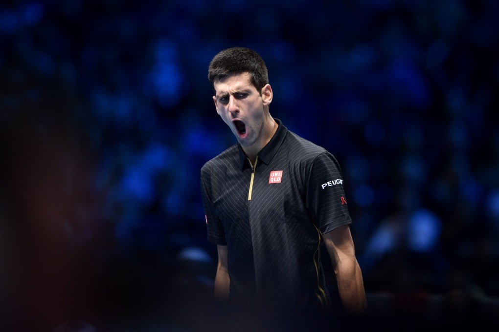 Novak Djokovic has now won 31 consecutive indoor matches. Photo: AFP