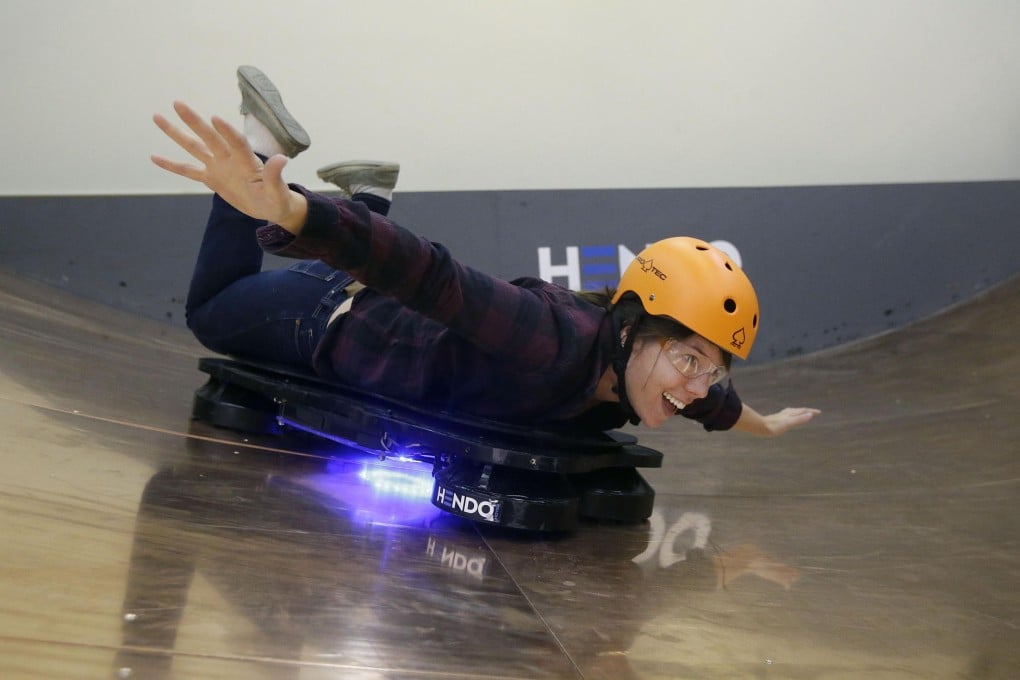 The real thing is put through its paces. Photo: AP