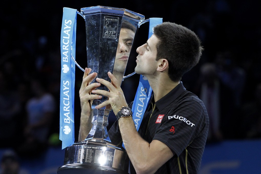 The ATP Tour Finals title caps a splendid year for world number one Novak Djokovic. Photo: Xinhua