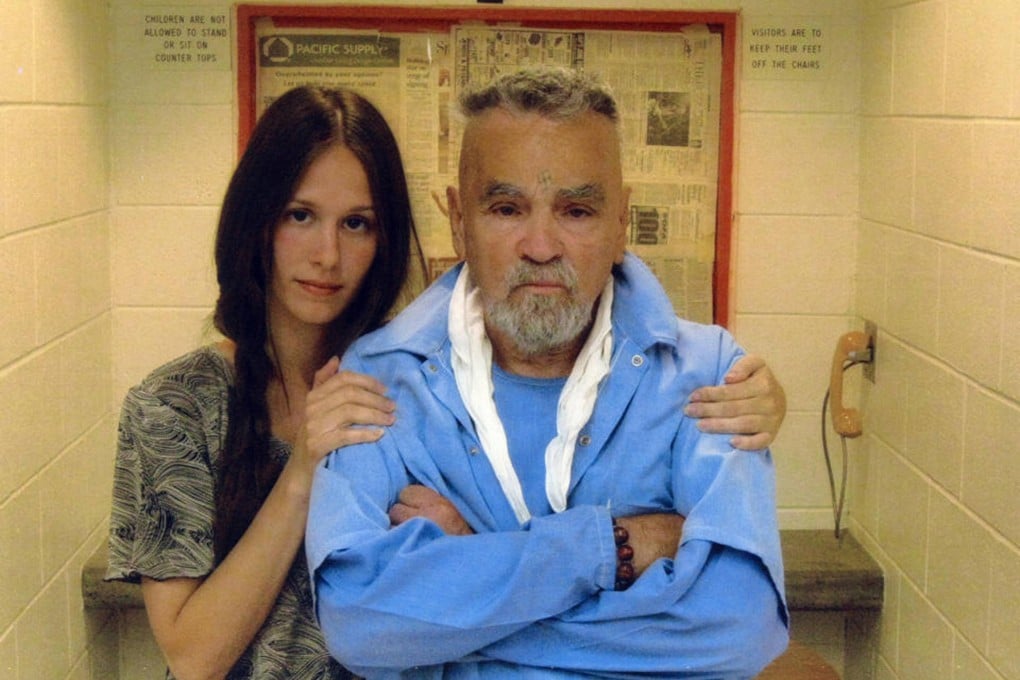 Charles Manson with bride-to-be "Star", 54 years his junior. Photo: SCMP