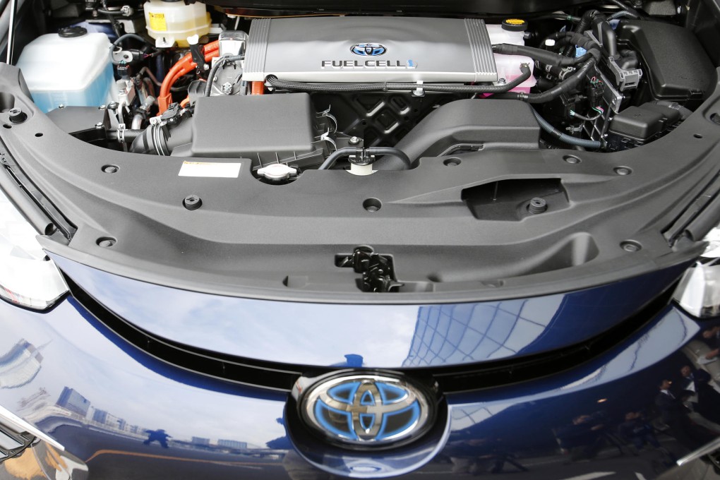 Toyota launches its hydrogen-fuelled vision of the future, the Mirai