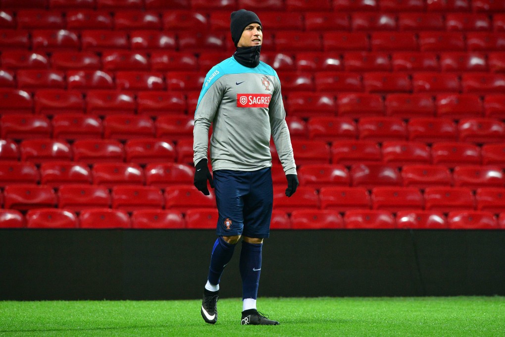 Ronaldo prepares for tonight's match at Old Trafford, a venue where he was idolised for many years. Photo: AFP