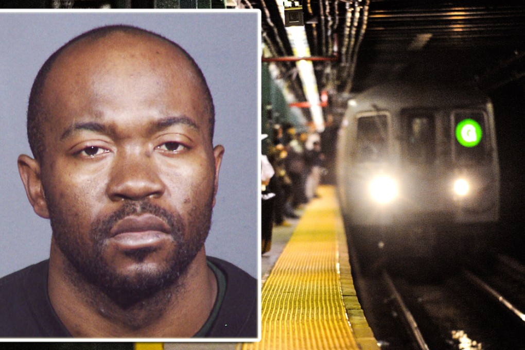 Kevin Darden (left) is suspected of pushing HK emigrant Wai Kuen Kwok off the platform at the Grand Concourse and East 167th Street station. Photo: NYT