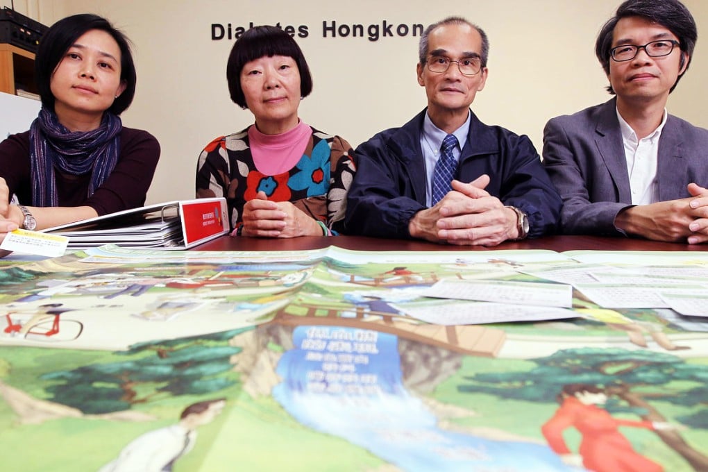 (From left) Nurse Eva Li, patients Ann Lau and Tang Chiu-si, and Dr Lee Ka-fai. Photo: Edward Wong