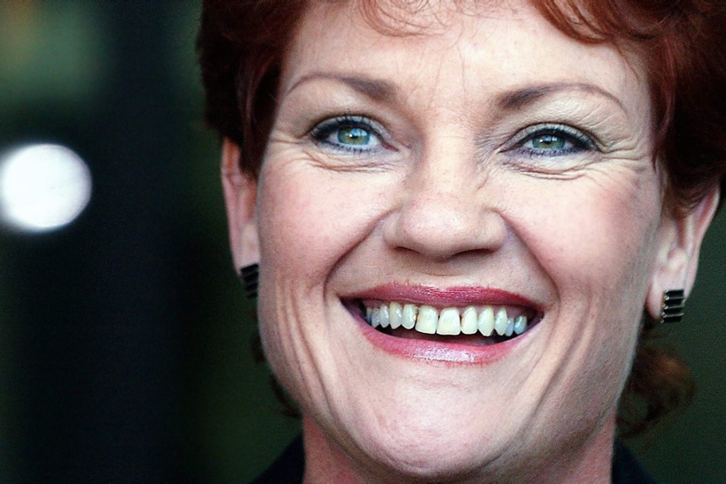 Pauline Hanson co-founded the One Nation party in the 1990s. Photo: EPA