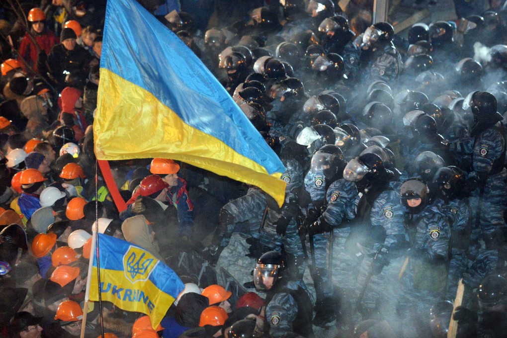 One year after protesters took to Kiev's Independence Square, Ukraine has become a symbol of failures on many counts. Photo: AFP