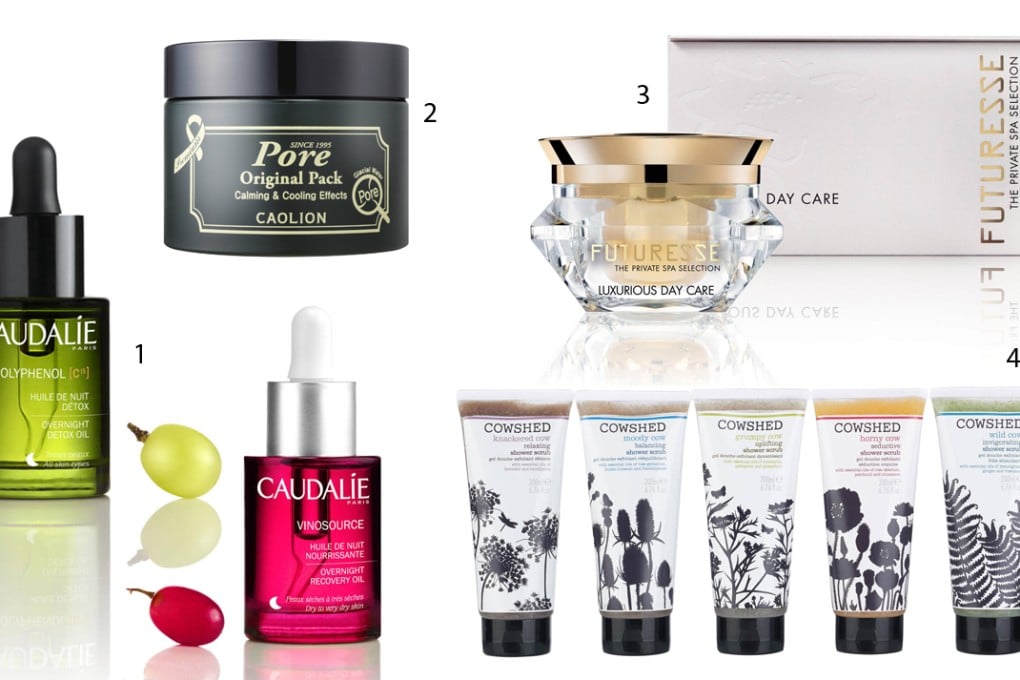Four grapeseed-oil skincare products for winter
