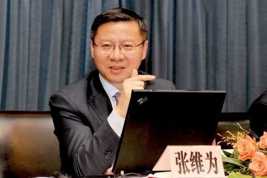 Shanghai-based scholar Zhang Weiwei vows to advance the government's perspectives on China's rise.