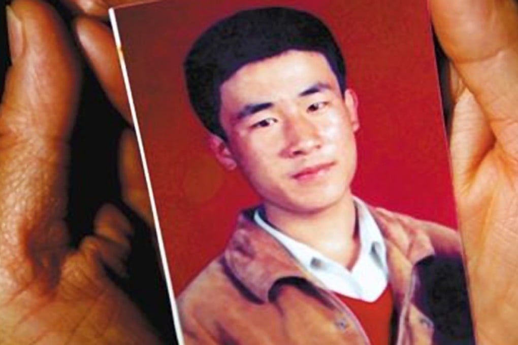 A photo of Hugjiltu, who was executed in 1996 for a murder to which another man later confessed. Photo: SCMP Pictures