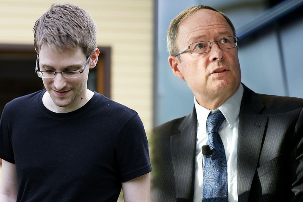 Edward Snowden (left) had been working as a contract computer analyst at the NSA. Keith Alexander (right), former director of the US National Security Administration. Photos: Bloomberg, AP