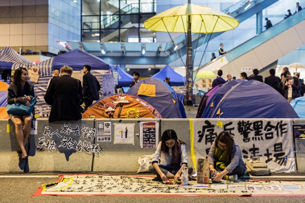 Protesters want to preserve the characteristics that make this place unique in China; rule of law and freedom is an essential part of this agenda. Photo: AFP