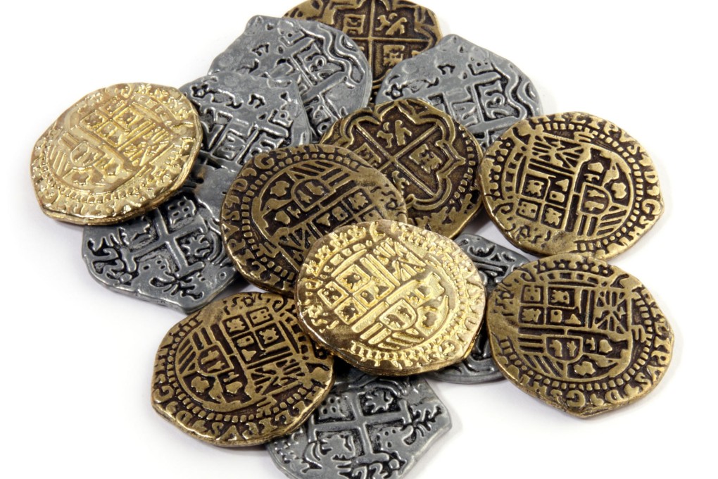 Gold and silver were highly sought after.