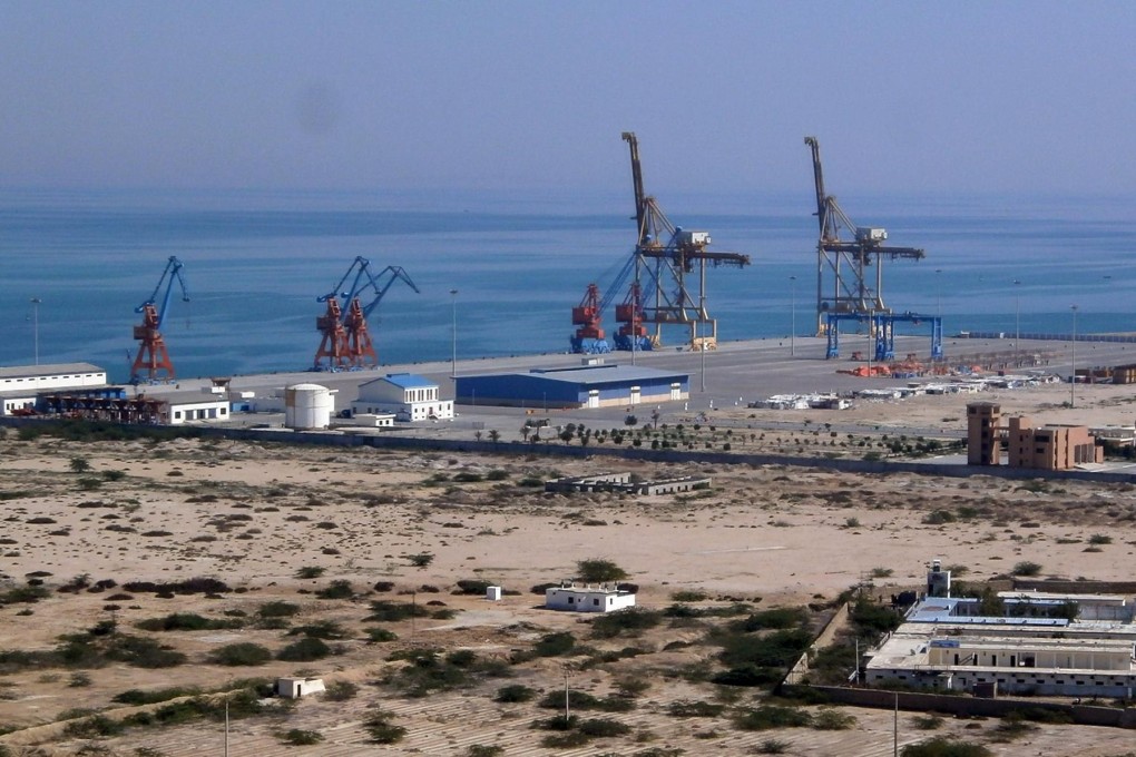 Gwadar port in the Arabian Sea could open up an energy and trade corridor from the gulf across Pakistan to western China. Photo: AFP