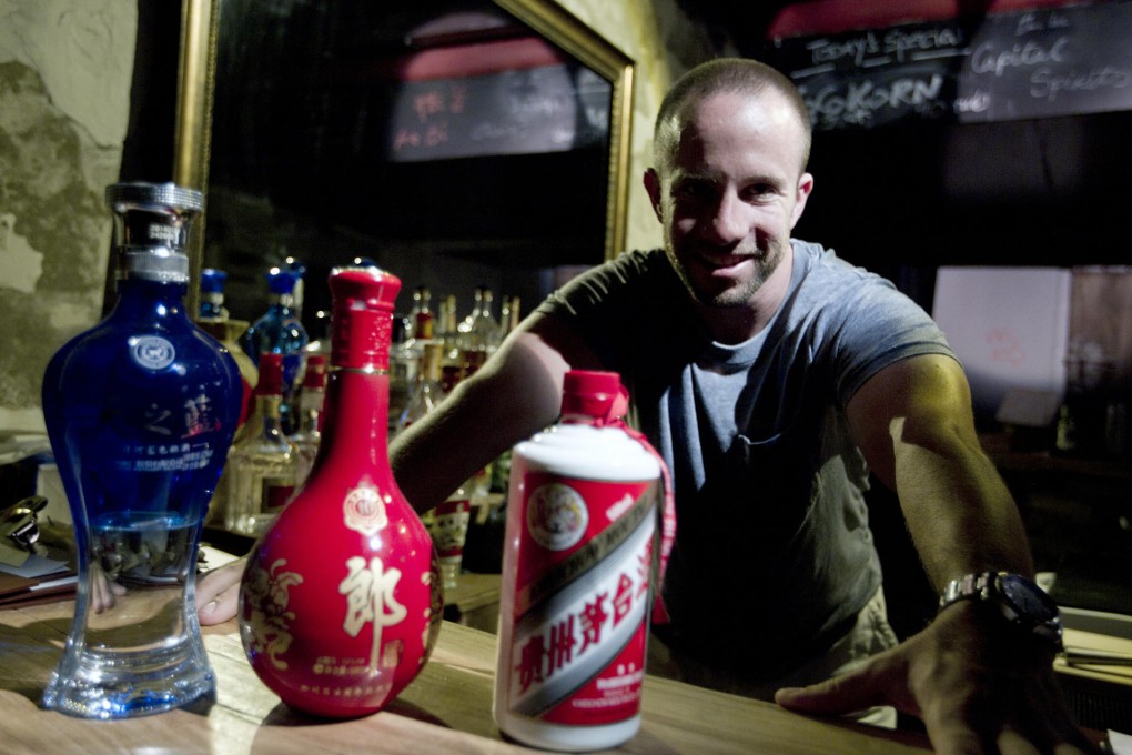 William Isler is educating foreigners about baijiu. Photo: Simon Song