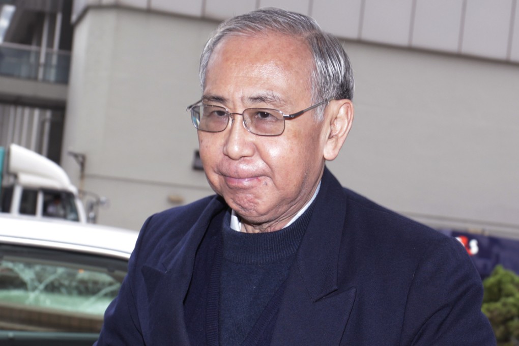 Former Chief Secretary Rafael Hui Si-yan leaves at the High Court in Admiralty. Photo: Dickson Lee