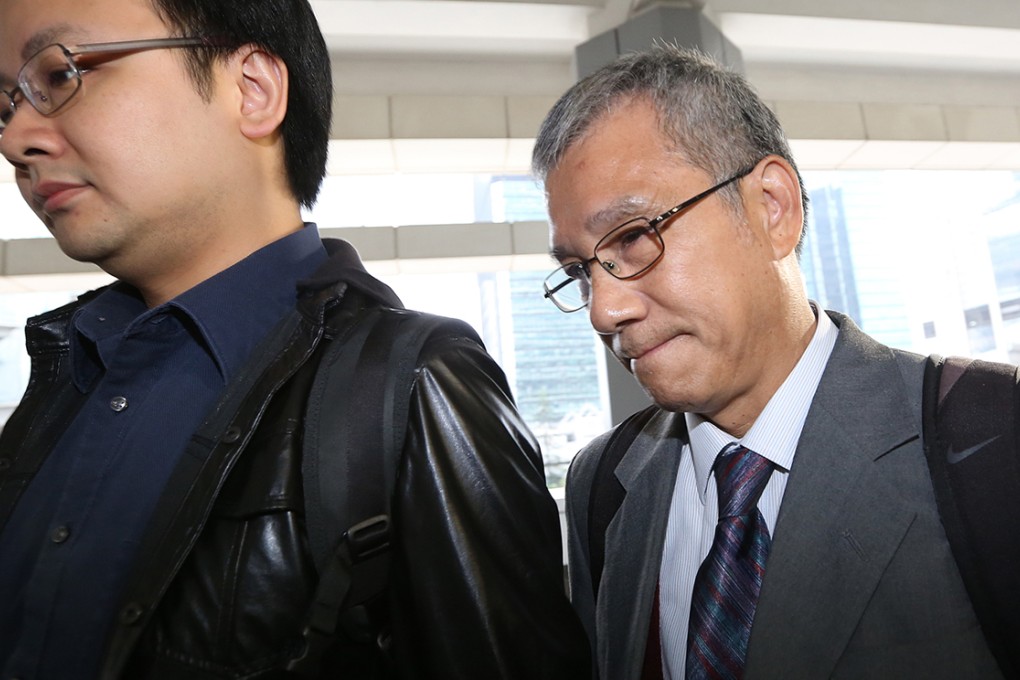 Lamma IV coxswain Chow Chi-wai (right) charged with manslaughter on Lamma disaster trial. Photo: Sam Tsang