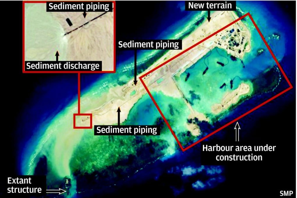 US asks China to stop building Spratlys island which could host airfield