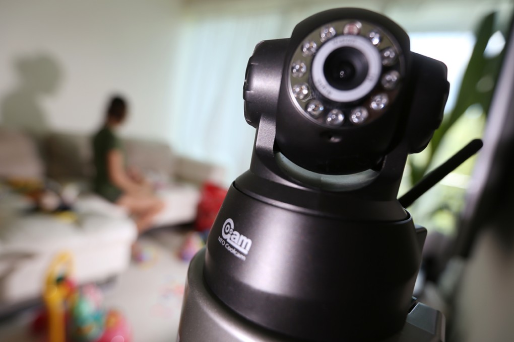 Hacked home webcam footage shown online