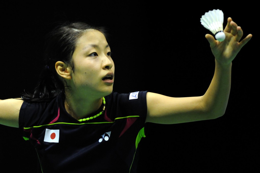 Unseeded Nozomi Okuhara has extended her incredible winning streak at the Hong Kong Open with her latest scalp that of world champion Carolina Marin. Photo: Xinhua