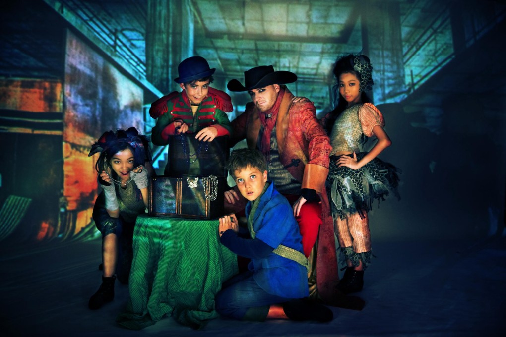 The young cast in HKYAF's production of Oliver!