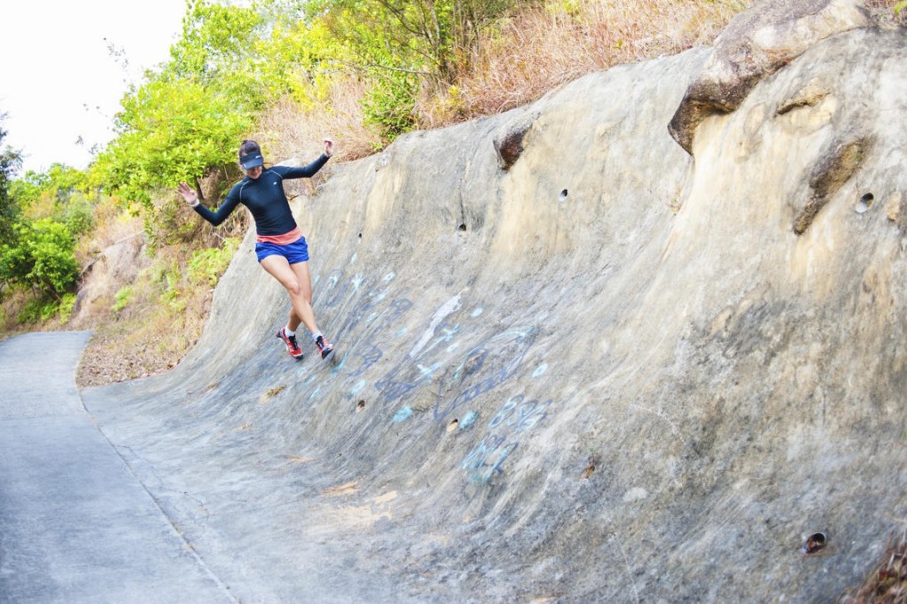Tanya Bennett hits the Lamma trails. Photos: Tanya Bennett