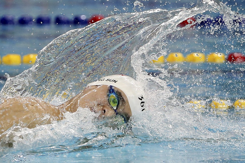 The Chinese Swimming Association has called on the media to support Sun Yang. Photo: AP
