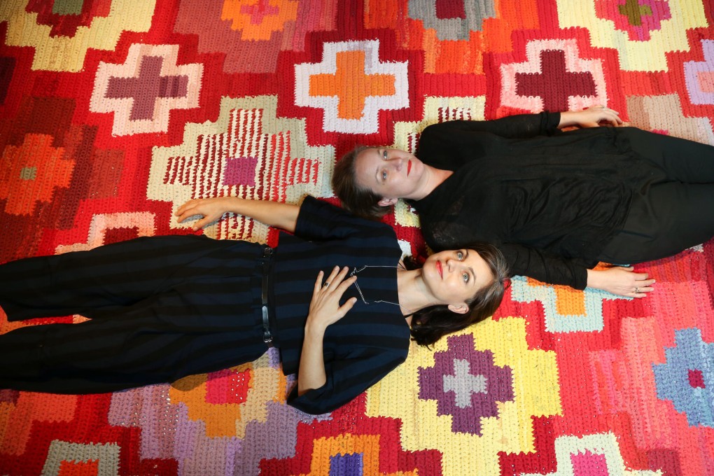 Katarina Evans and Katarina Brieditis. Photos: courtesy of Re Rag Rug