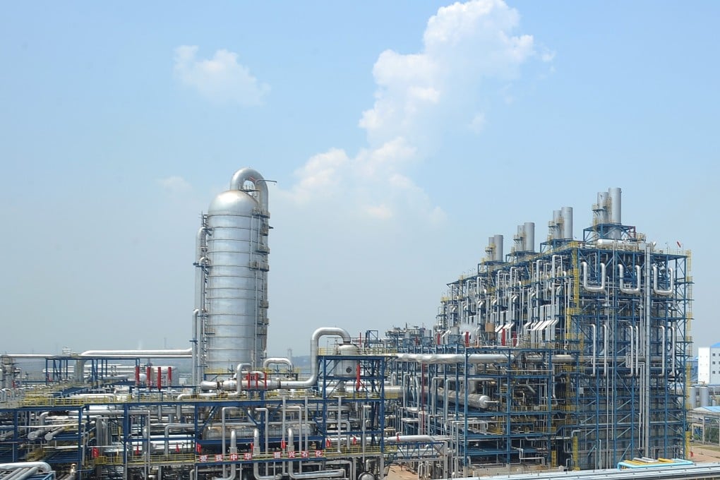 An ethylene project run by Sinopec Wuhan Company, a subsidiary of top Asian refiner, Sinopec, which  is being inspected by China's graft watchdog. Photo: Xinhua