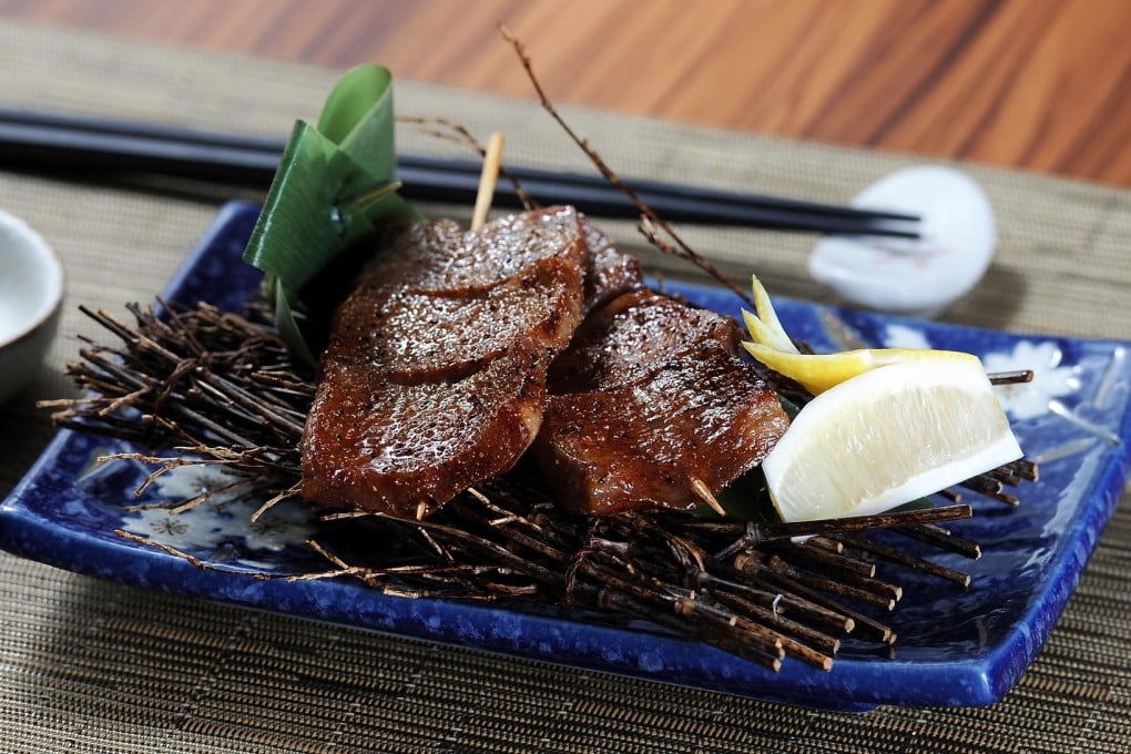 Grilled ox tongue. Photos: Bruce Yan