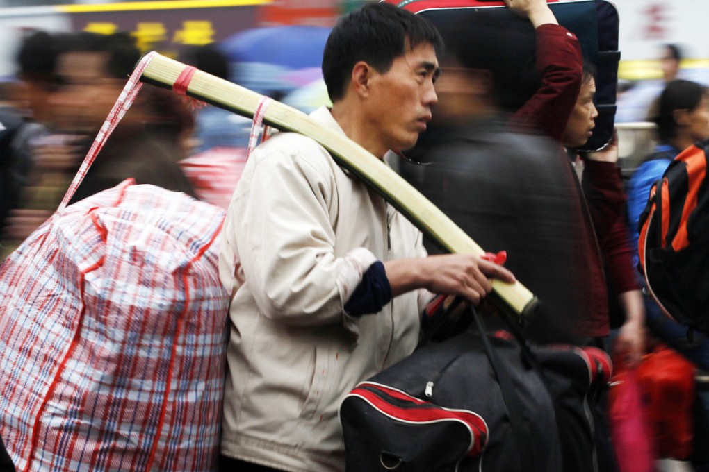 Guangzhou officials admit that they have no records of the personal details of 28 per cent of the city's huge migrant population. Photo: AP